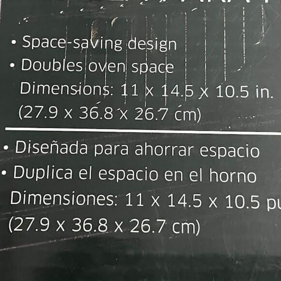 3 Tier Adjustable Oven Rack for Cooking Multiple Items  New in Box Crofton - Picture 9 of 9